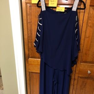 Navy pant suit-dressy